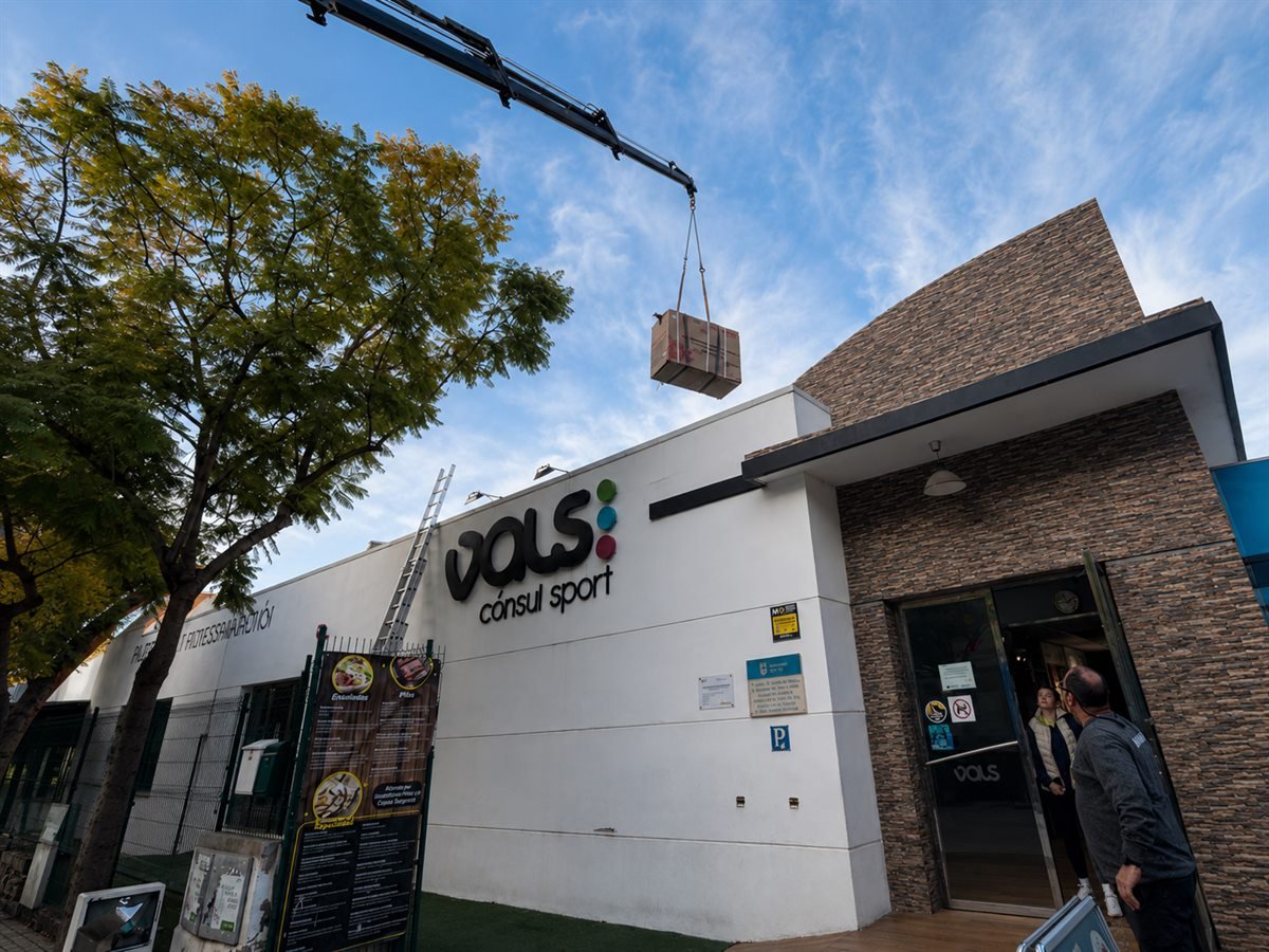 Centro Vals Sport en Málaga con instalación de climatización y ventilación por ITAFE · gimnasio con sistema HVAC dimensionado para alta ocupación y control de humedad